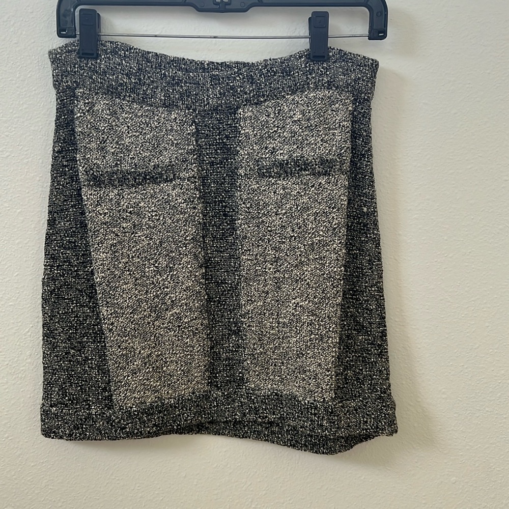 Rag & Bone size small grey knit skirt
